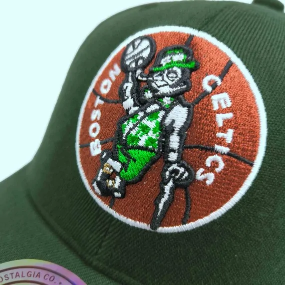 Casquette NBA Boston Celtics "Team Logo" (Casquette NBA) Mitchell & Ness chez FrenchMarket
