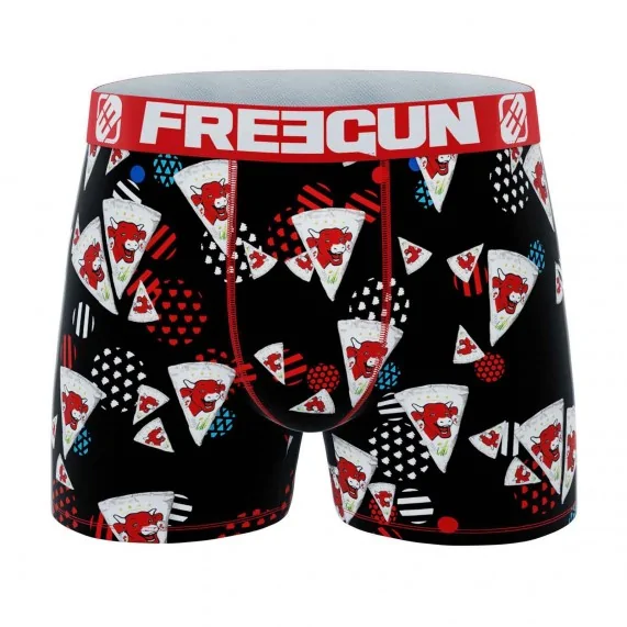 Boxershorts Mann Mikrofaser "La Vache qui rit 2 (Boxershorts Mann) Freegun auf FrenchMarket