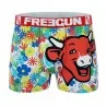 Boxershorts Mann Mikrofaser "La Vache qui rit 2 (Boxershorts Mann) Freegun auf FrenchMarket