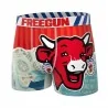 The Laughing Cow 2" Men's Microfiber Boxer Briefs (Men's boxer shorts) Freegun on FrenchMarket