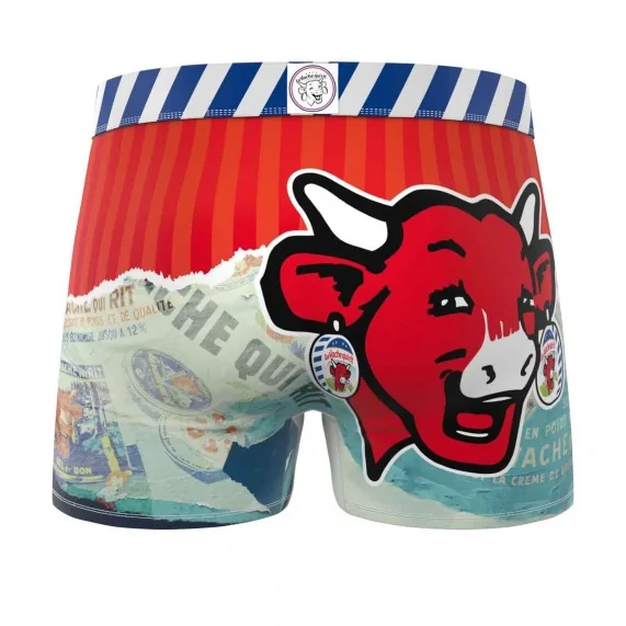Boxershorts Mann Mikrofaser "La Vache qui rit 2 (Boxershorts Mann) Freegun auf FrenchMarket