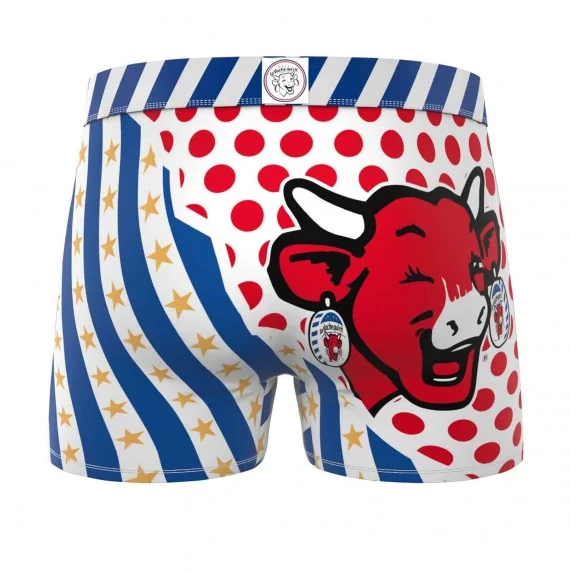 Boxer da uomo in microfibra da 2" di The Laughing Cow (Boxer da uomo) Freegun chez FrenchMarket
