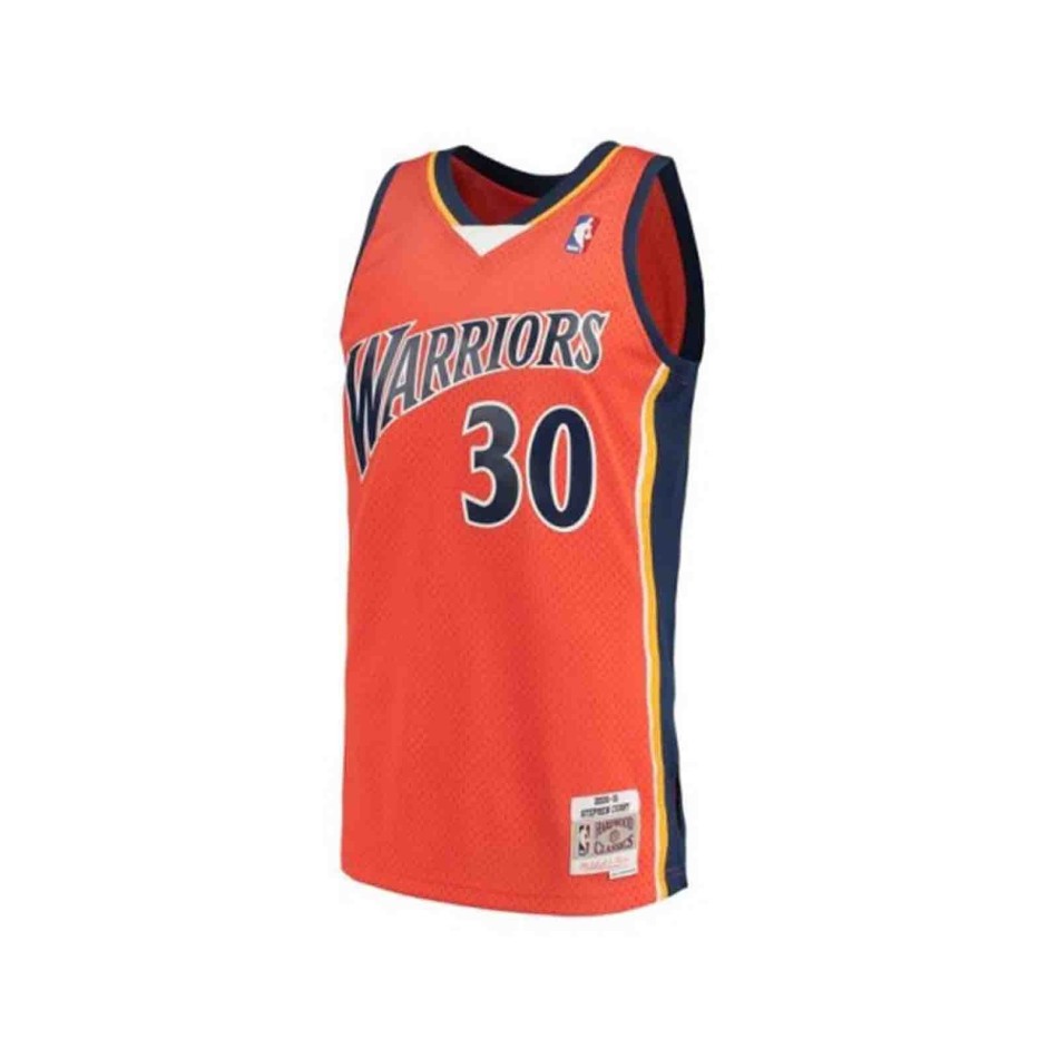 Mitchell & Ness 2009/10 Stephen Curry Golden State Warriors "Hardwood Classics Swingman" tröja
