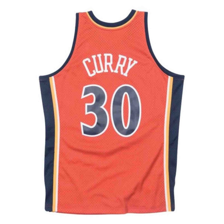 Mitchell & Ness 2009/10 Stephen Curry Golden State Warriors "Hardwood Classics Swingman" tröja
