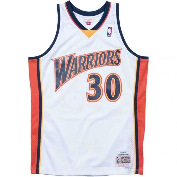 Stephen Curry Golden State Warriors 2009/10 "Hardwood Classics Swingman" Jersey (NBA-jersey) Mitchell & Ness chez FrenchMarket