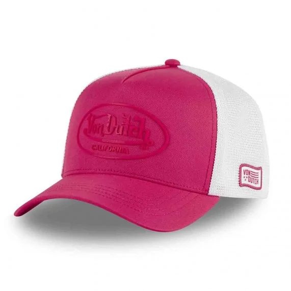 3D Logo Fluo Trucker Strapback Cap (Caps) Von Dutch chez FrenchMarket