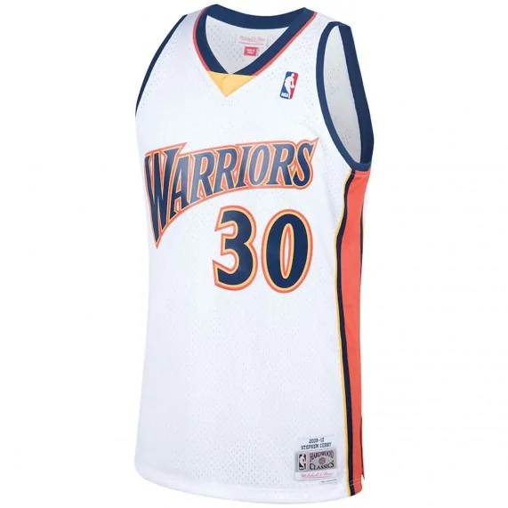 Stephen Curry Golden State Warriors 2009/10 "Hardwood Classics Swingman" Jersey (NBA-jersey) Mitchell & Ness chez FrenchMarket