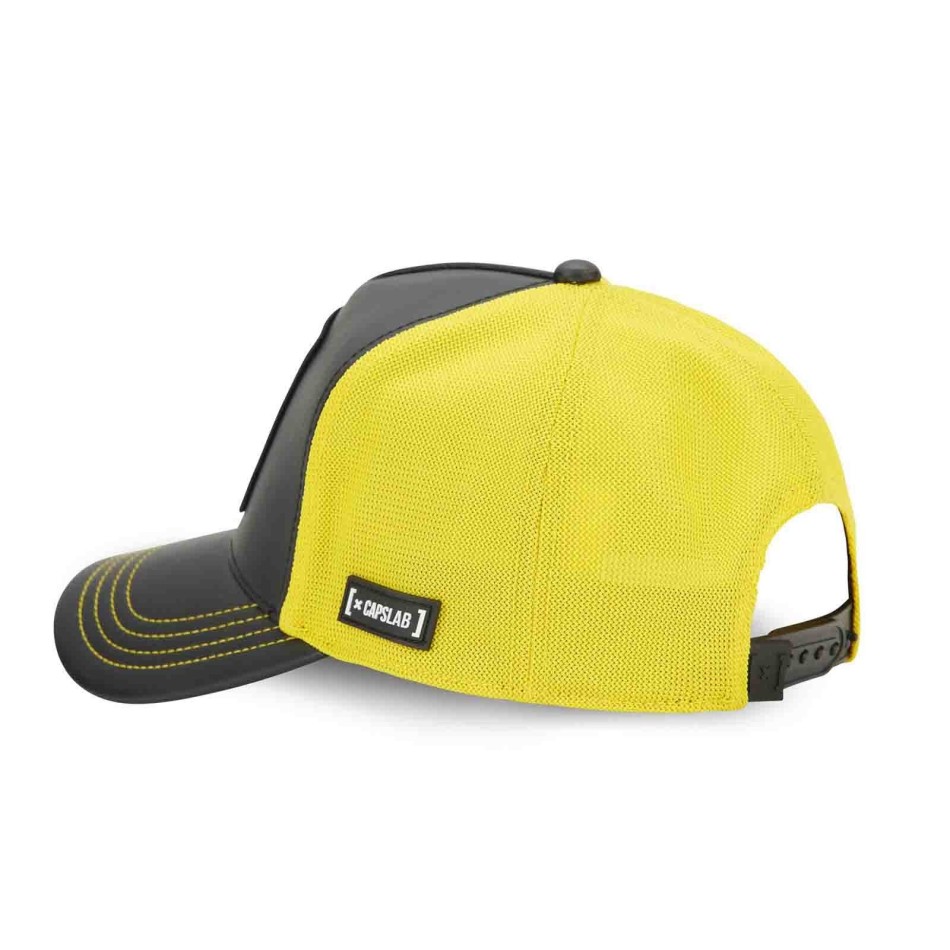 CAPSLAB Truckerkeps DC COMICS Batman imitationsläder för män