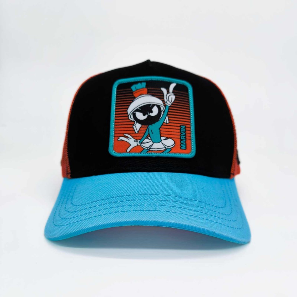Casquette Capslab Trucker Looney Tunes Marvin Le Martien
