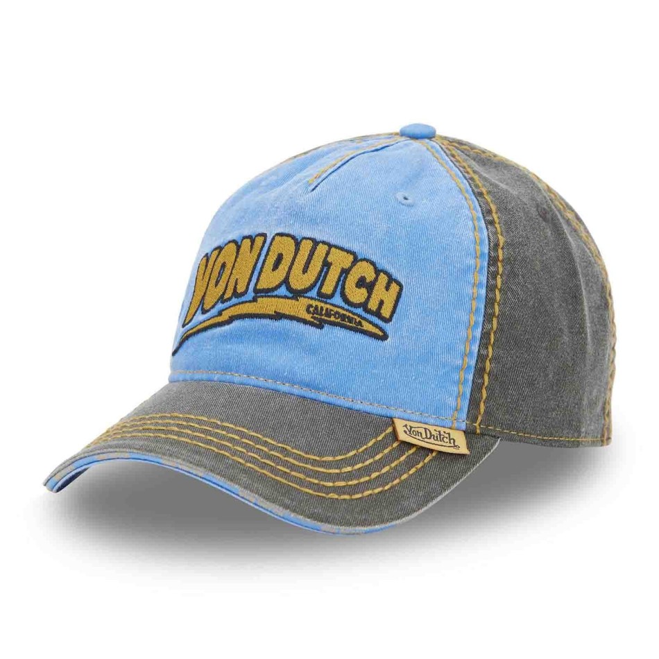 VON DUTCH Vintage Retro Baseball Cap för män Sliten och broderad effekt