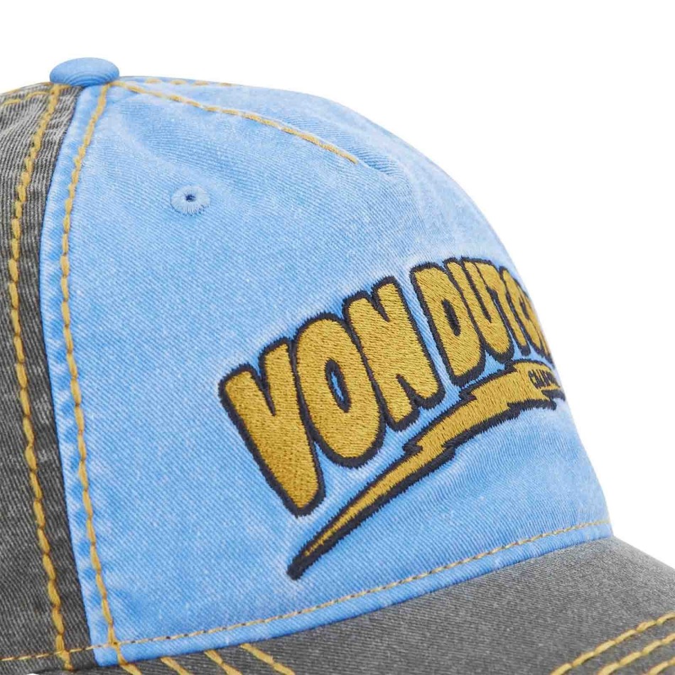 VON DUTCH Vintage Retro Baseball Cap för män Sliten och broderad effekt