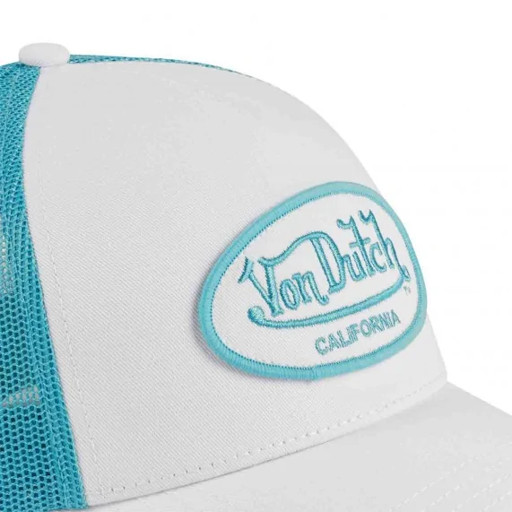 Cappello Trucker bianco fluorescente "Bi-Color (Cappellino) Von Dutch chez FrenchMarket