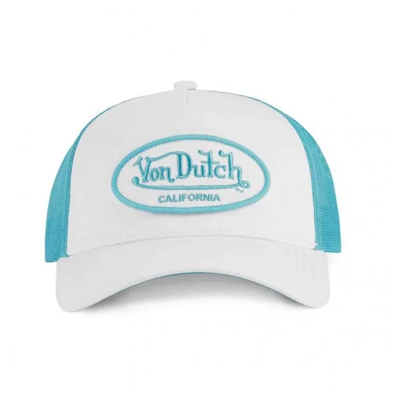 Cappello Trucker bianco fluorescente "Bi-Color (Cappellino) Von Dutch chez FrenchMarket