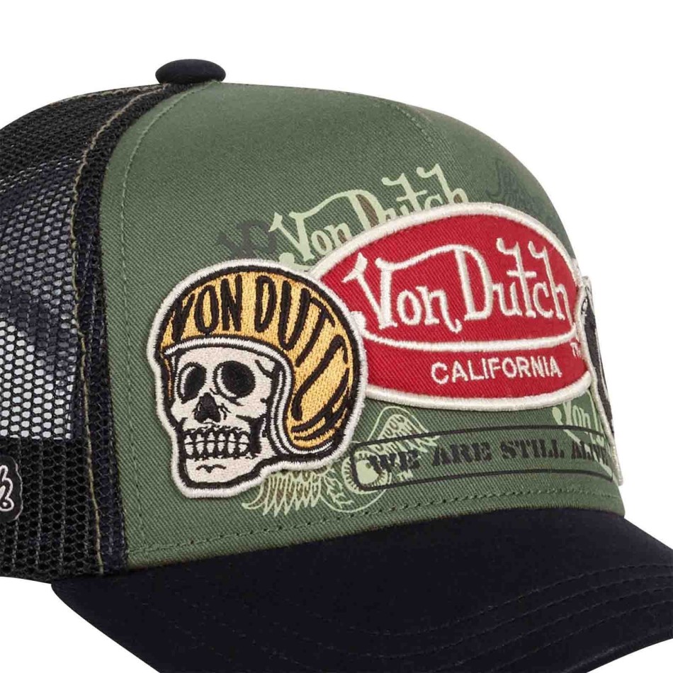 Von Dutch Herrkeps dam Trucker Patches "Vi lever fortfarande