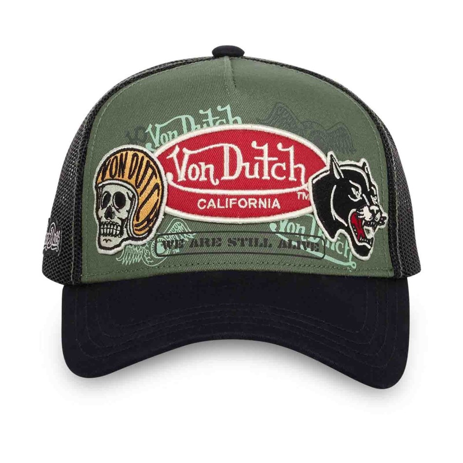 Gorra Trucker Patches "We are still alive" (Gorras) Von Dutch chez FrenchMarket