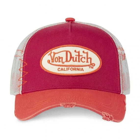 Gorra Trucker gris desgastada (Gorras) Von Dutch chez FrenchMarket