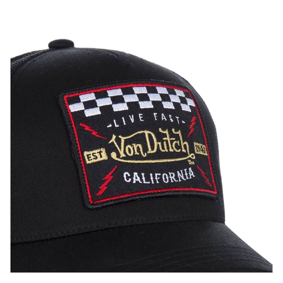 VON DUTCH Trucker Motorcycles Live Fast keps för barn