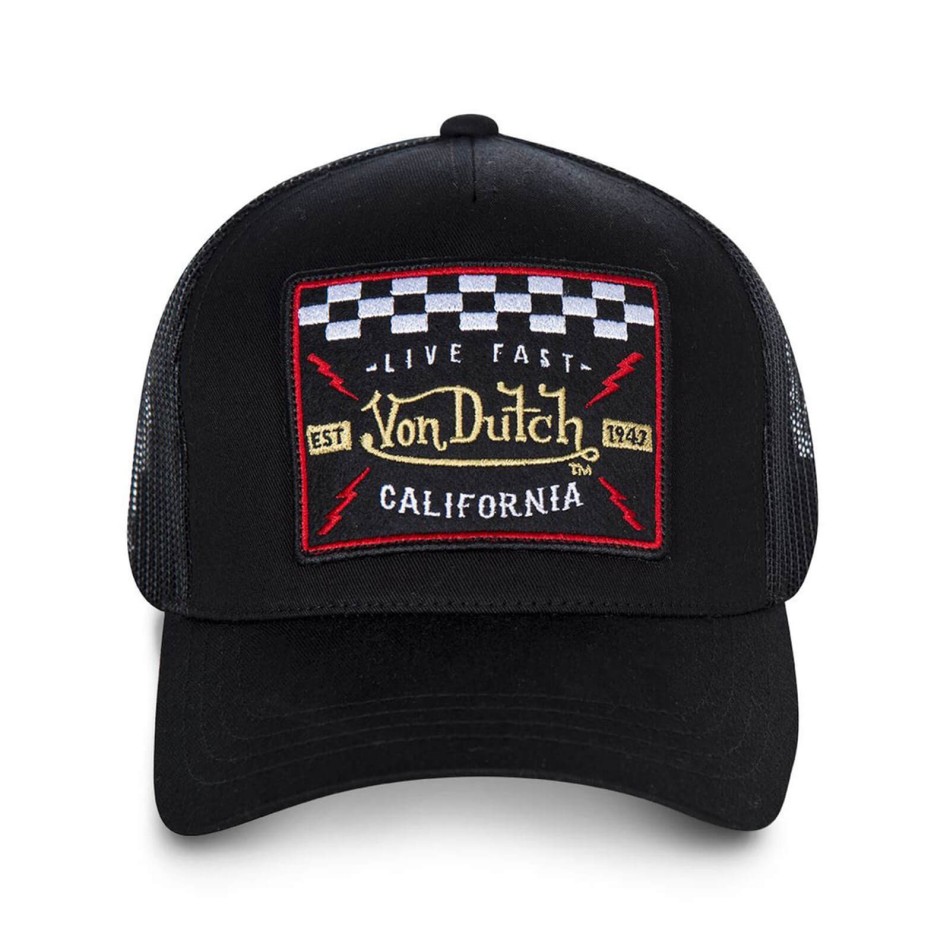 VON DUTCH Trucker Motorcycles Live Fast keps för barn