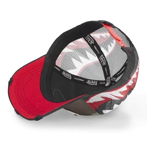 Cappello mimetico "WAR" per bambini (Tappi) Von Dutch chez FrenchMarket