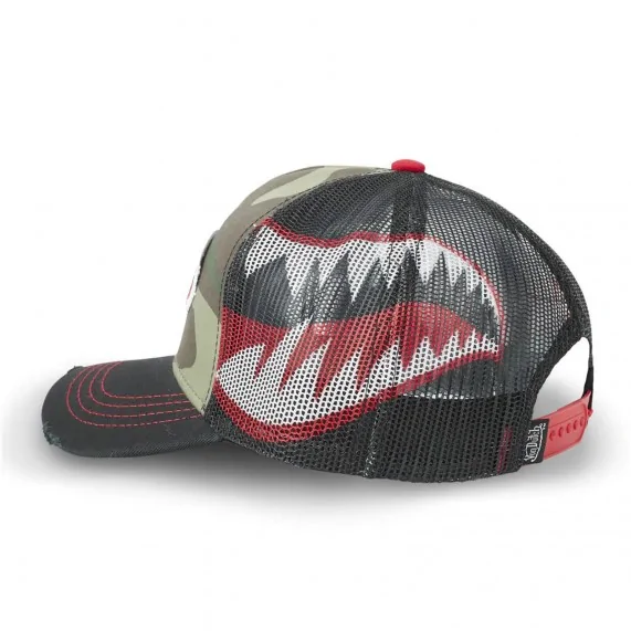 Casquette Enfant Camouflage "WAR" (Casquettes Garçon) Von Dutch chez FrenchMarket