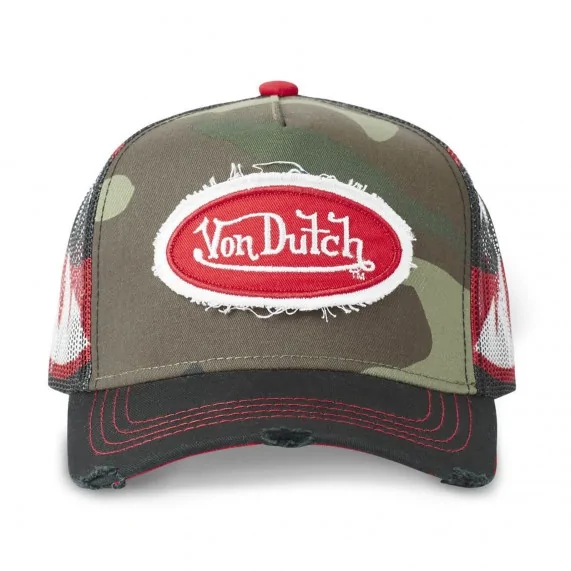 Cappello mimetico "WAR" per bambini (Tappi) Von Dutch chez FrenchMarket