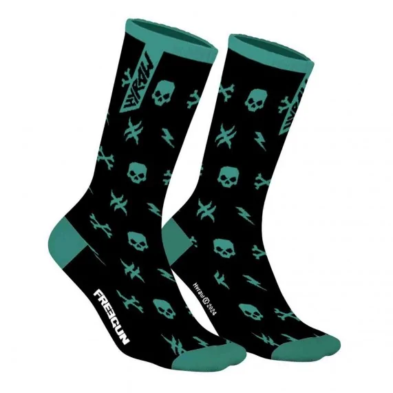 Lot de 2 paires de Chaussettes Homme "HYRAW" (Chaussettes fantaisies) Freegun chez FrenchMarket