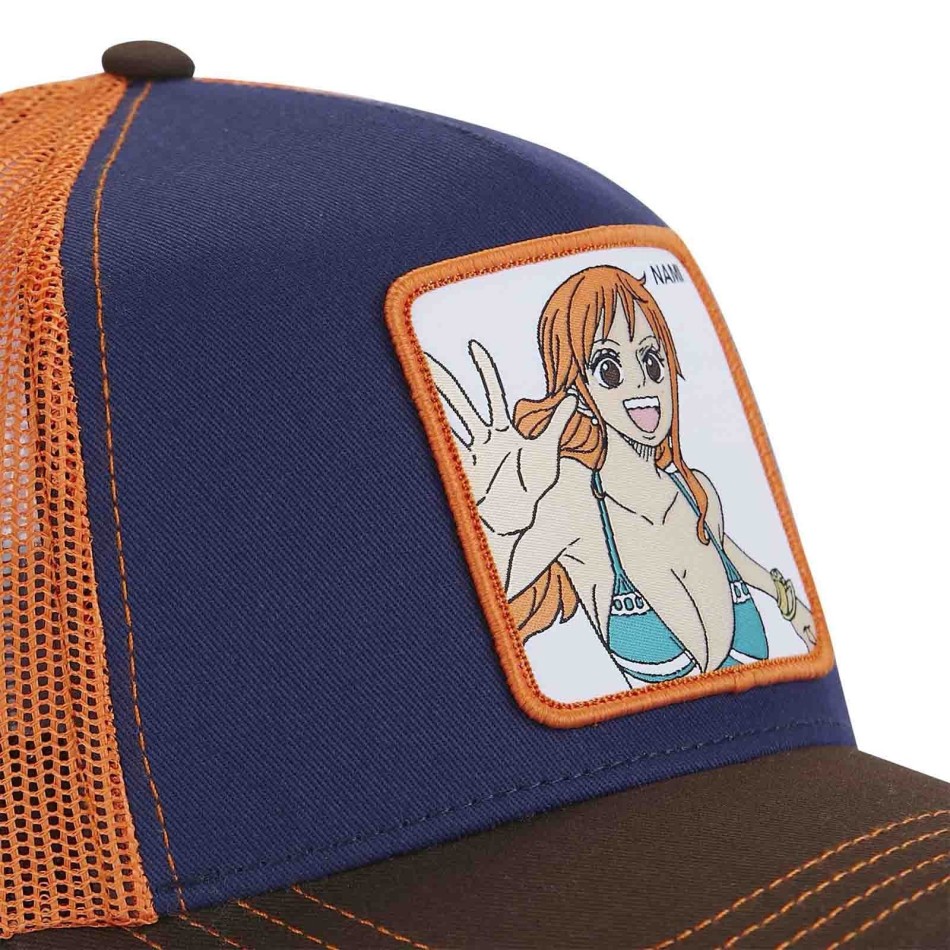 CAPSLAB One Piece "Nami" Truckerkeps för män och kvinnor