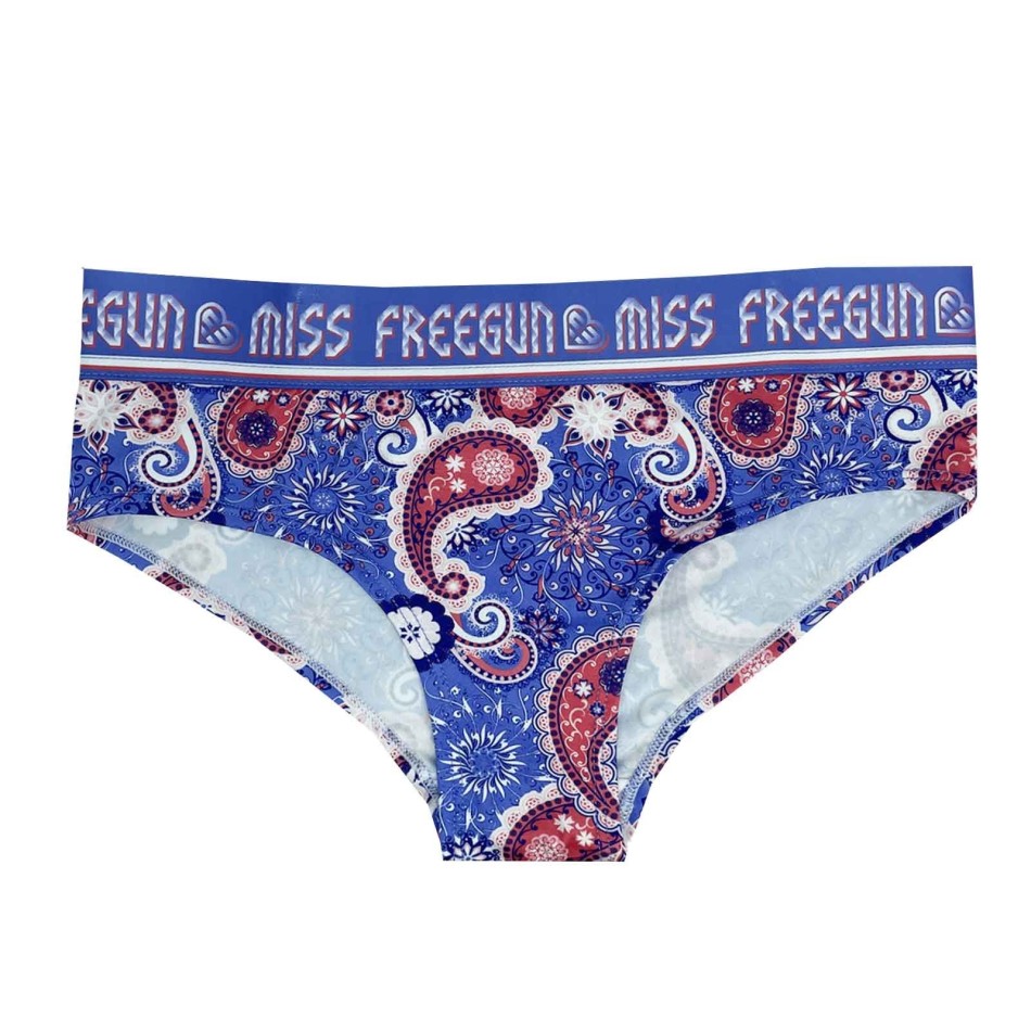 Lot de 4 Boxers-Culottes Femme en Microfibre (Boxer Femme) Freegun chez FrenchMarket