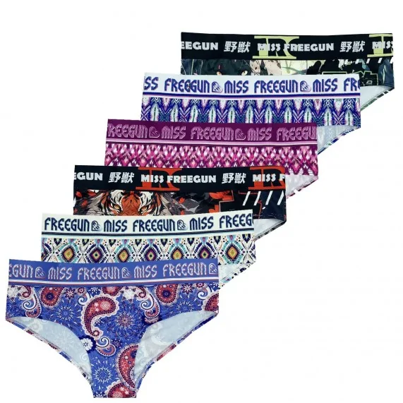 FREEGUN Boxers Femme Lot de 6 (Boksers) Freegun chez FrenchMarket FREEGUN Boxers Femme Lot de 6 (Boksers) Freegun chez FrenchMarket