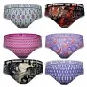 Lote de 6 braguitas tipo bóxer para mujer de microfibra (Boxers) Freegun chez FrenchMarket