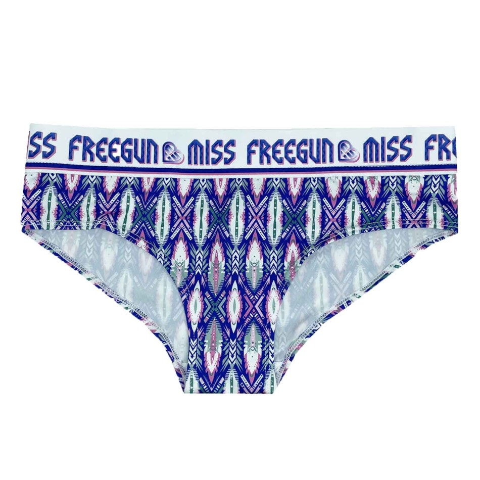 Lote de 6 braguitas tipo bóxer para mujer de microfibra (Boxers) Freegun chez FrenchMarket