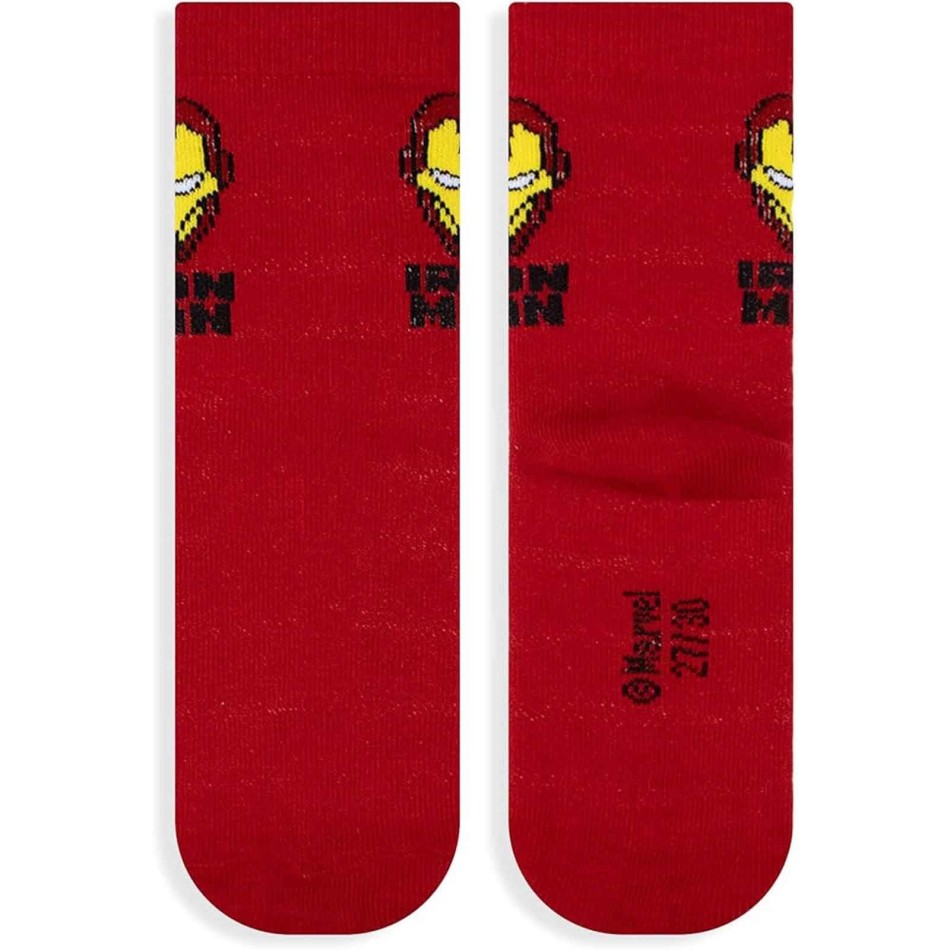 MARVEL AVENGERS | Set med 3 par pojkstrumpor i bomull