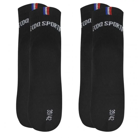 Set di 2 paia di calzini quarti bassi "Essentiels (Sportivo) Le Coq Sportif chez FrenchMarket