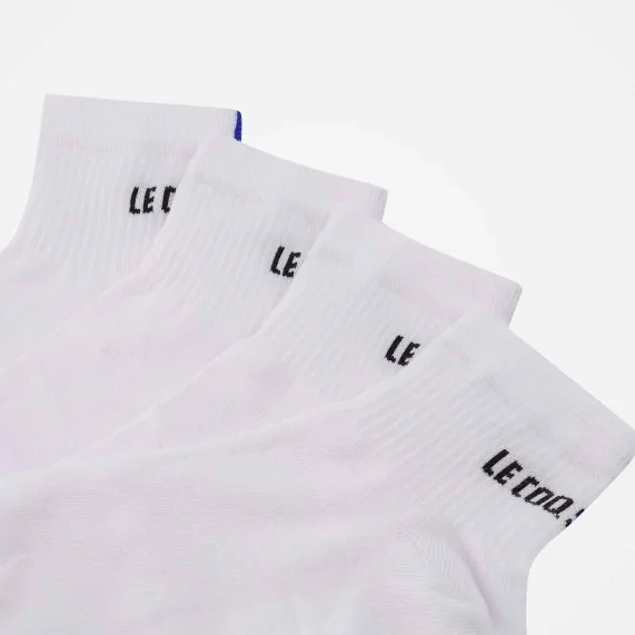Lote de 2 pares de calcetines Quarter Low "Essentiels (Calcetines deportivos) Le Coq Sportif chez FrenchMarket