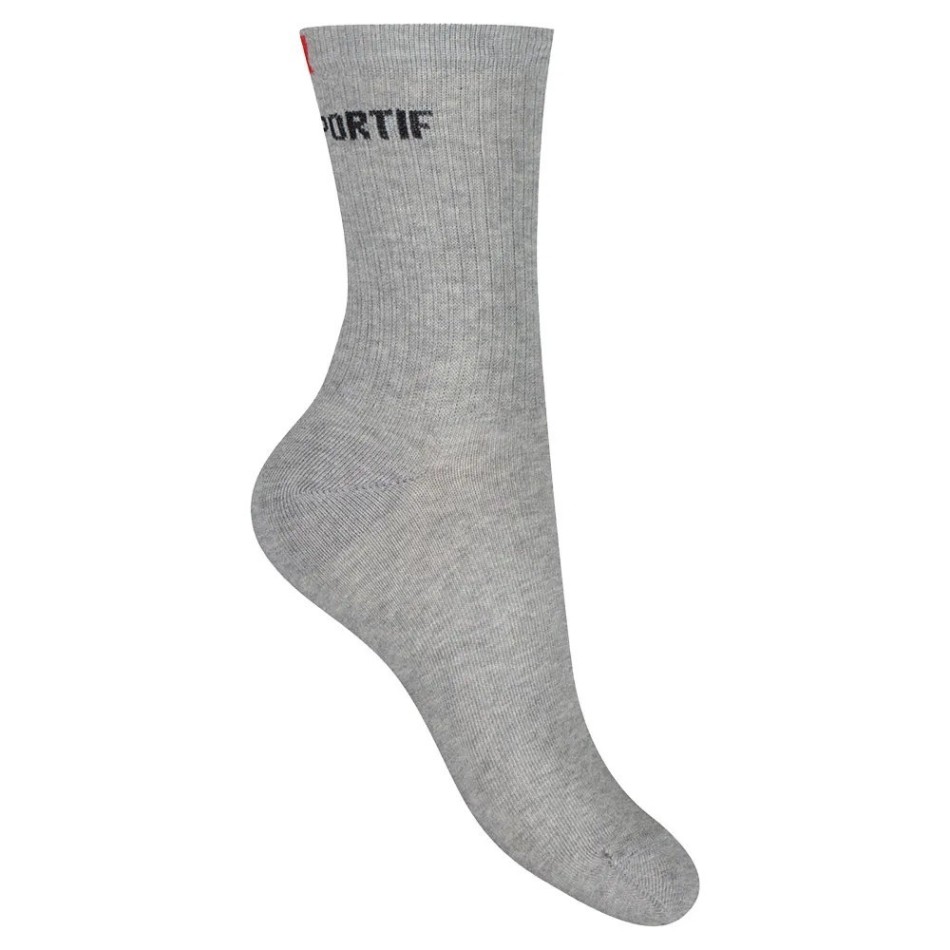 Set van 2 paar "Essentiels" Crew High Socks (Sportsokken) Le Coq Sportif chez FrenchMarket