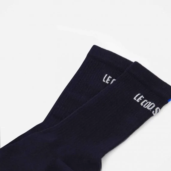 Set of 2 Pairs of "Essentiels" Crew High Socks (Sports socks) Le Coq Sportif on FrenchMarket
