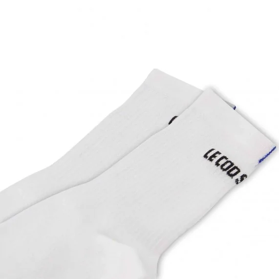 2 Paar "Essentials" Crew High Socks (Sport) Le Coq Sportif auf FrenchMarket