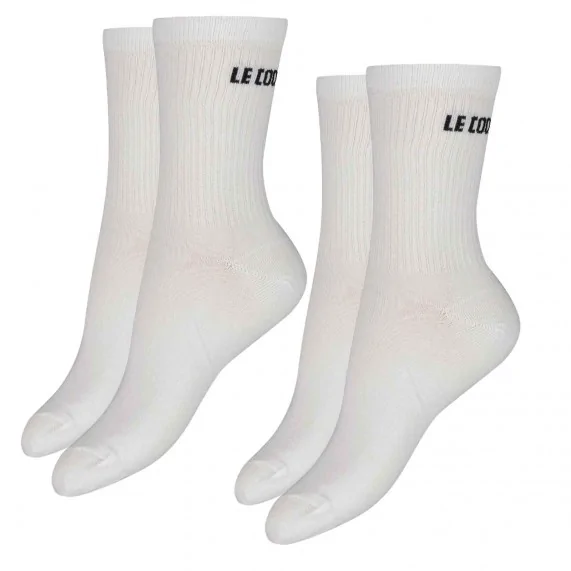 2 Paar "Essentials" Crew High Socks (Sport) Le Coq Sportif auf FrenchMarket