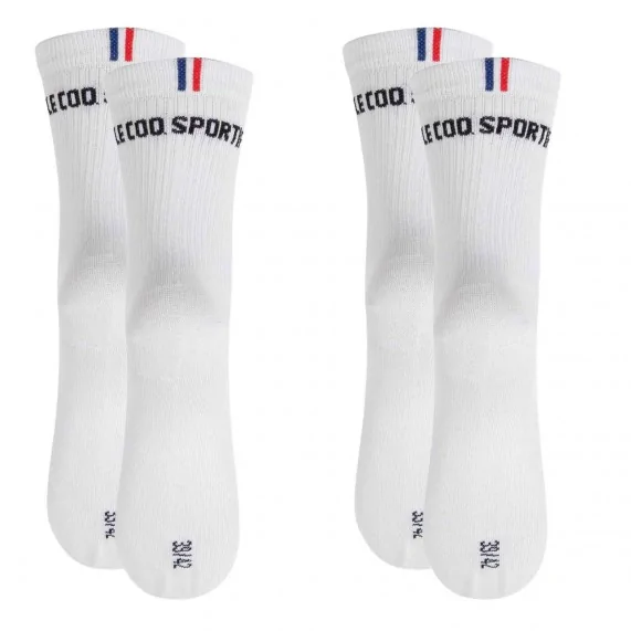 Set di 2 paia di calzini alti "Essentiels" (Sportivo) Le Coq Sportif chez FrenchMarket