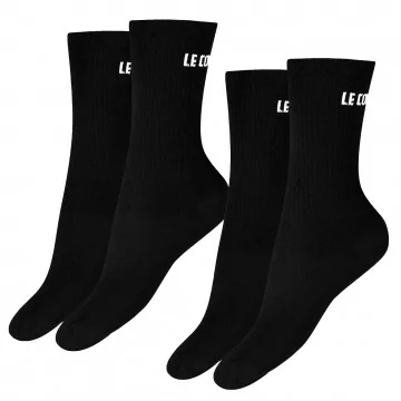 2 Paar "Essentials" Crew High Socks (Sport) Le Coq Sportif auf FrenchMarket