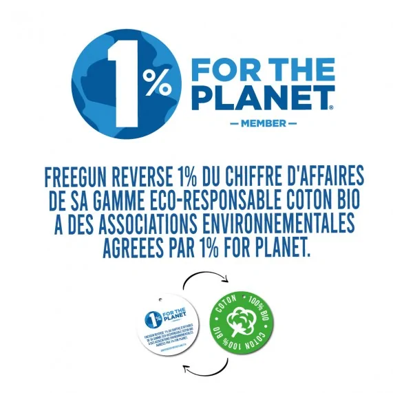Damesboxer Zwart Biologisch Katoen "Sublimatie Riem (Boksers) Freegun chez FrenchMarket