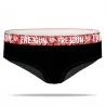 Boxer donna nero in cotone organico "Cintura a sublimazione (Boxer - Slip) Freegun chez FrenchMarket
