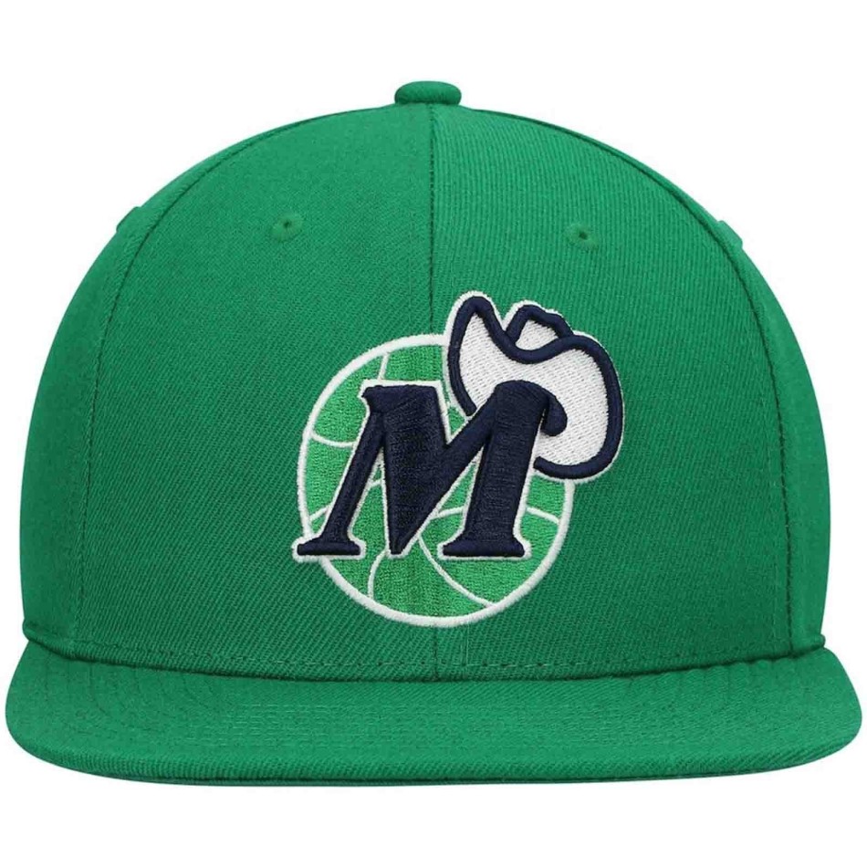 MITCHELL & NESS Grön NBA Dallas Mavericks "Team Ground 2.0" keps