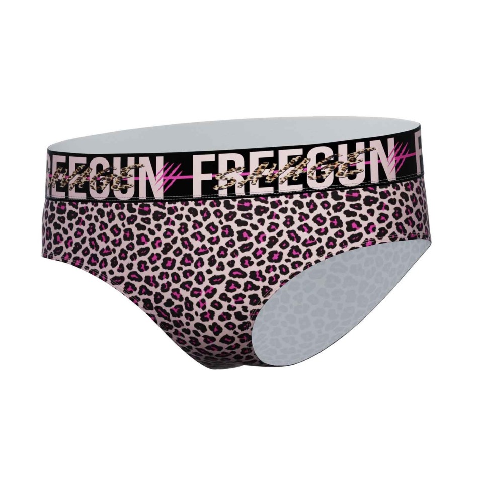 Set van 3 damesboxershorts van microvezel (Boksers) Freegun chez FrenchMarket