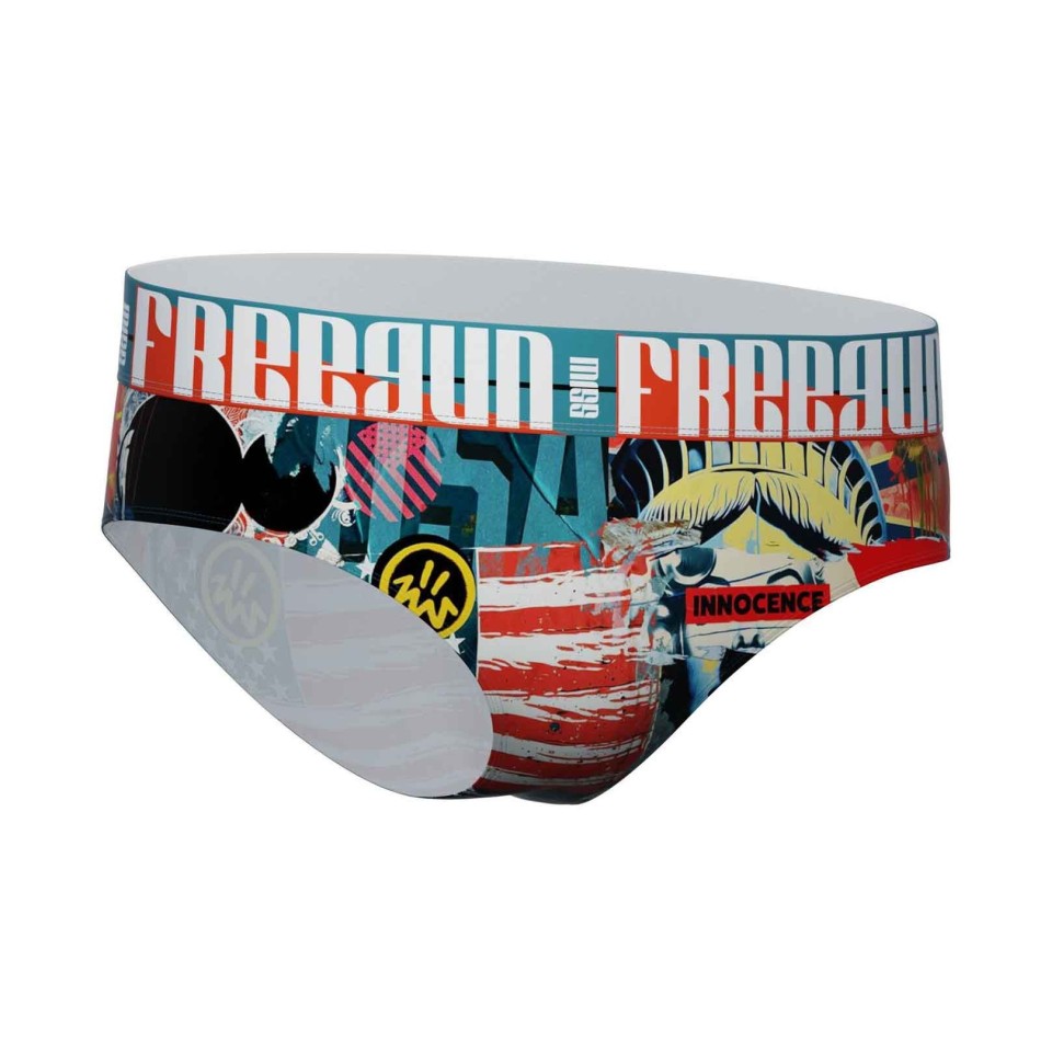 FREEGUN Women | Set med 4 boxershorts i mikrofiber