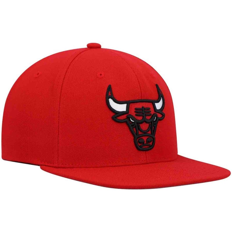 Chicago Bulls "Team Ground 2.0" NBA Cap (NBA-pet) Mitchell & Ness chez FrenchMarket