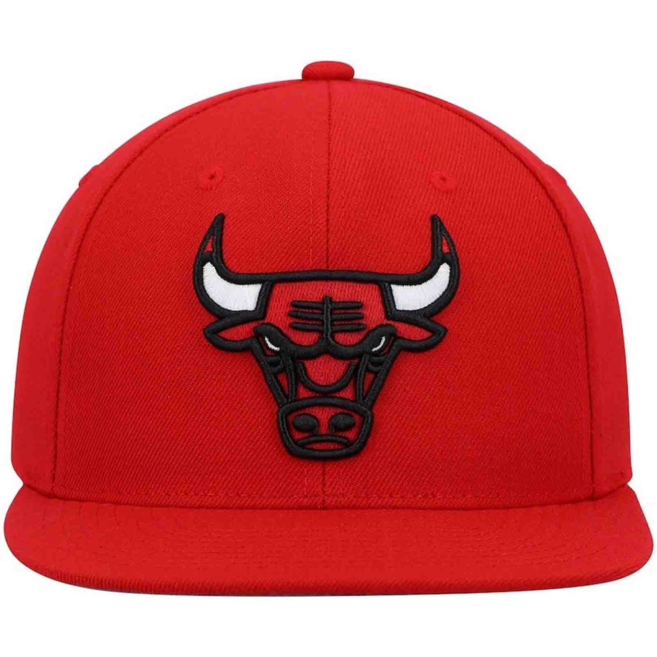 Chicago Bulls "Team Ground 2.0" NBA Cap (NBA-pet) Mitchell & Ness chez FrenchMarket