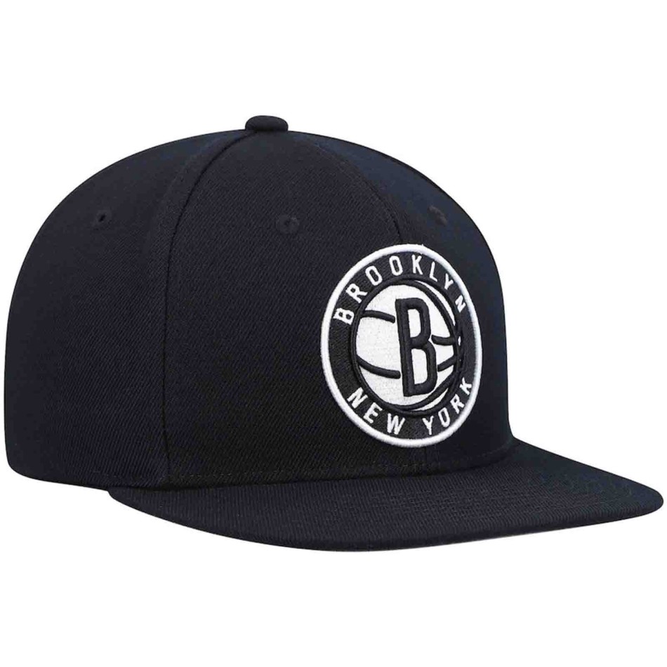 NBA New York Brooklyn Nets "Team Ground 2.0" pet (NBA-pet) Mitchell & Ness chez FrenchMarket