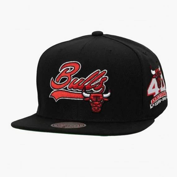 Chicago Bulls NBA "Oversweep" snapback pet (NBA-pet) Mitchell & Ness chez FrenchMarket
