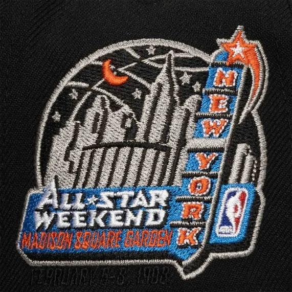 NBA New York Knicks "Oversweep" snapback pet (NBA-pet) Mitchell & Ness chez FrenchMarket
